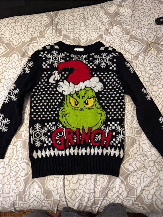 Other - Grinch Kids Crewneck Holiday Sweater Size Small